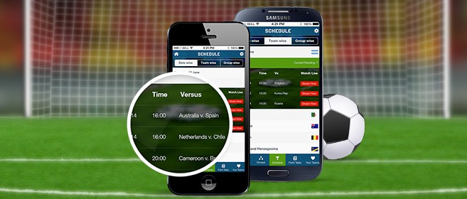 Football World Cup 2014 Live Streaming App