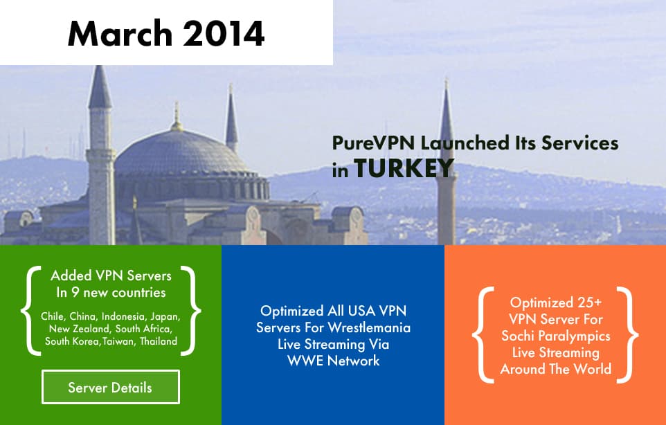 PureVPN Launched In Turkey March 2014