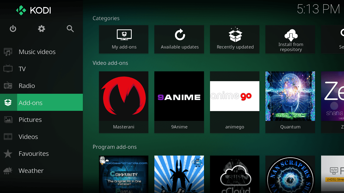 BBC iPlayer on Kodi - 1