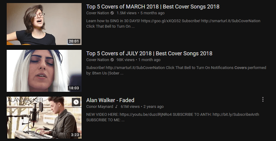 No YouTube Covers After EU Copyright Law