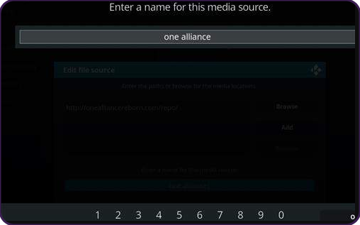 Install One Alliance Reborn Kodi Builds
