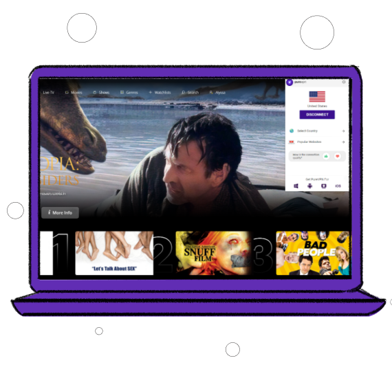 watch CONtv outside the US with vpn