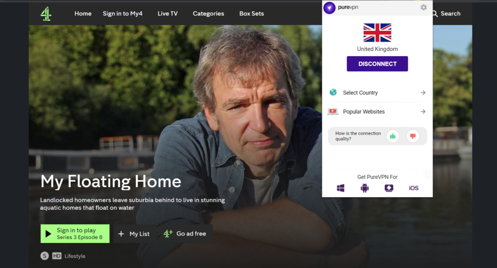 How to watch My Floating Home Season 4 in the US PureVPN