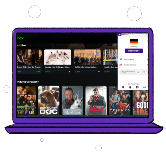  watch Sixx TV in UK with vpn 