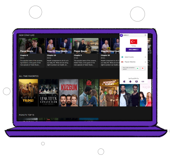  watch Puhu TV in US with vpn 