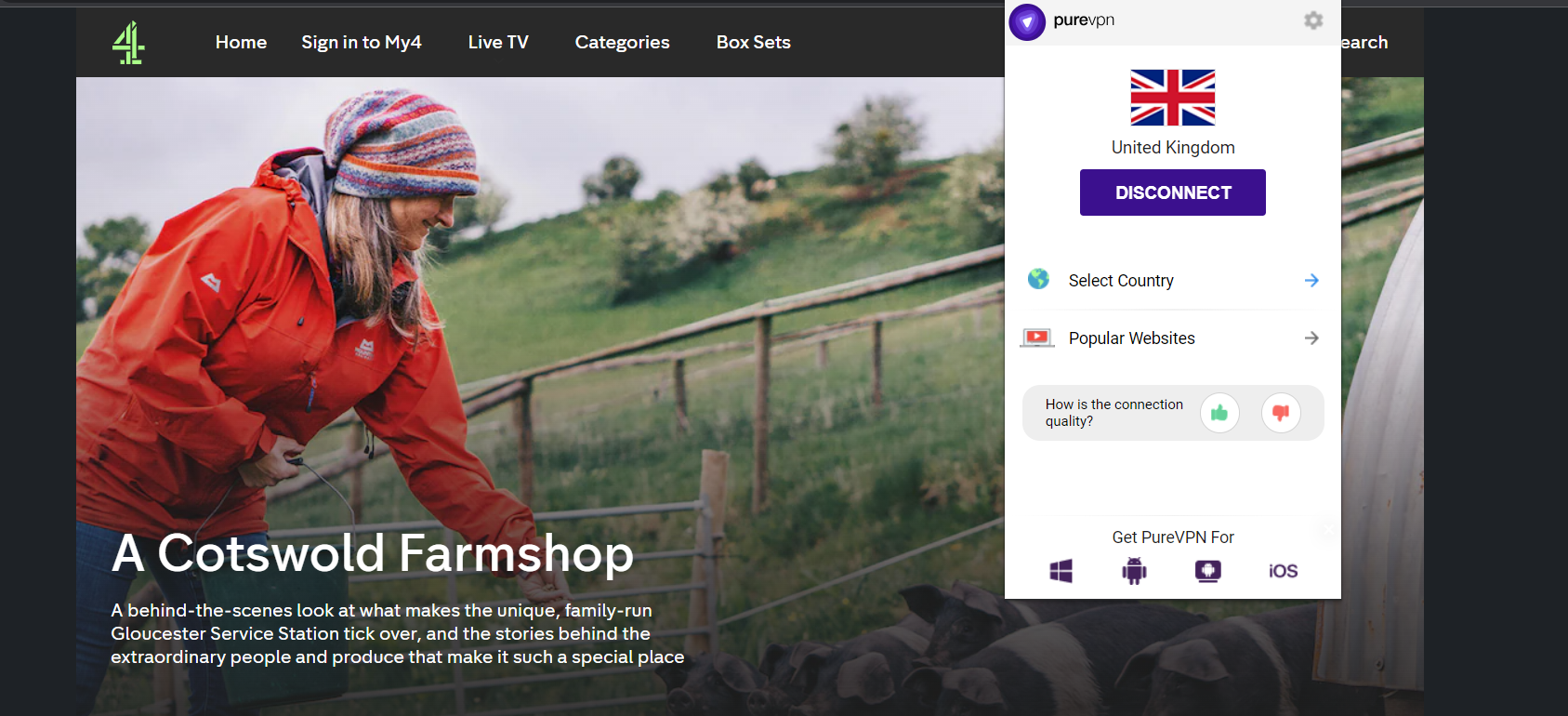 How to watch A Cotswold Farm Shop in the US PureVPN Blog