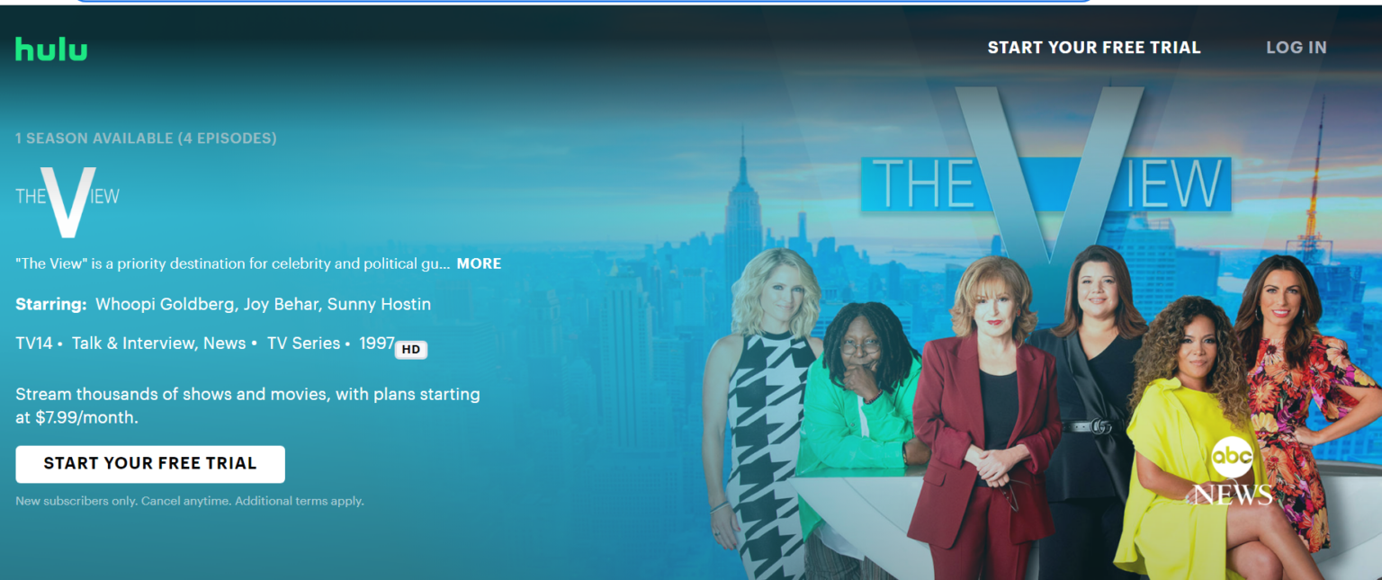 How to watch The View Season 27 outside the US on ABC