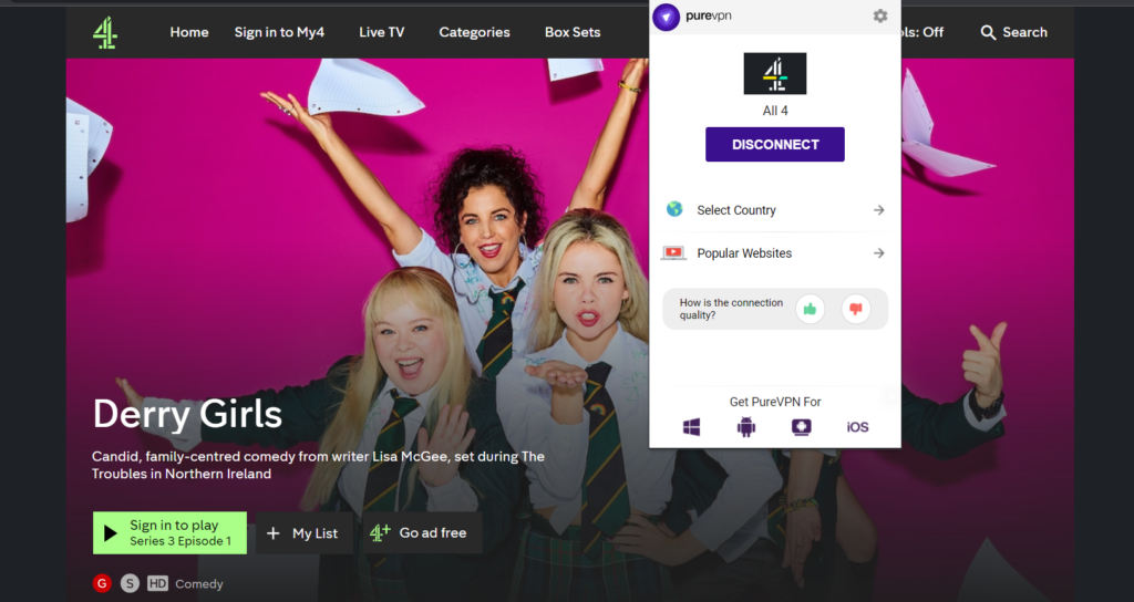 watch derry girls in the us online