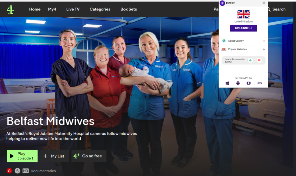 watch Belfast Midwives on Channel 4