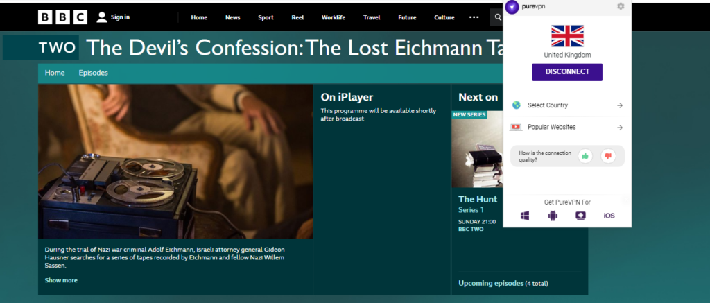 watch The Devil’s Confession: The Lost Eichmann Tapes on BBC iPlayer