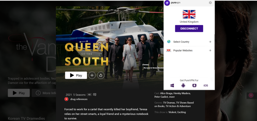 watch Queen of the South on Netflix