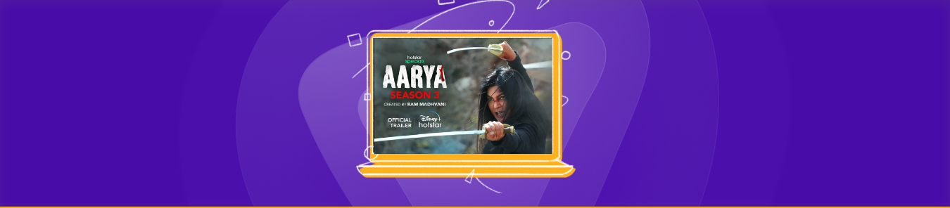 watch Arya season 3 in the UK