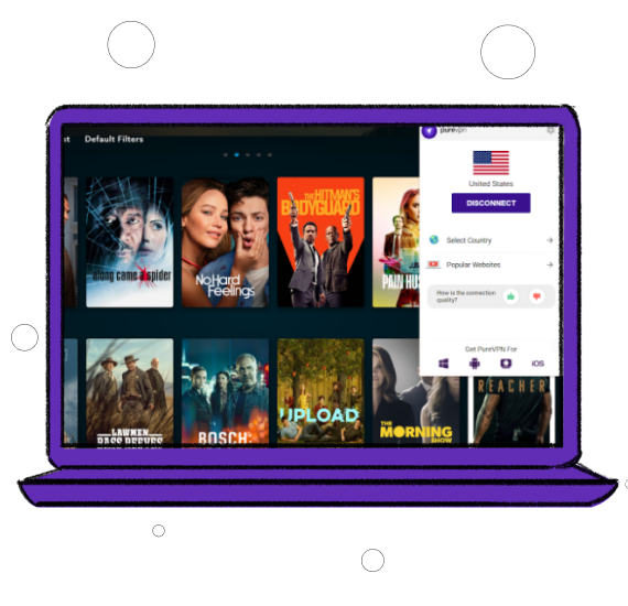 VidAngel OUTSIDE US with vpn