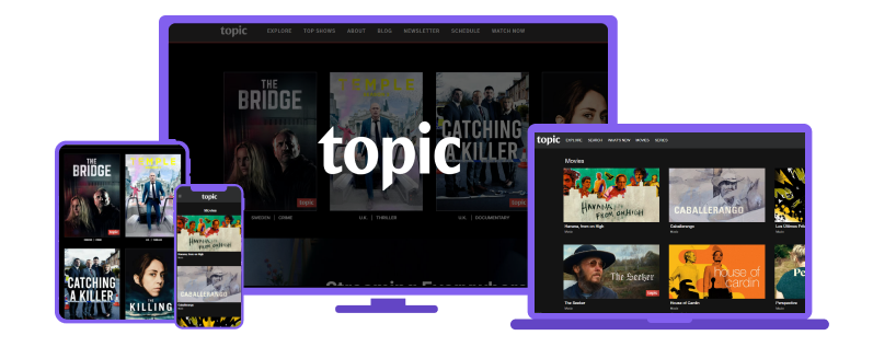 Stream Topic on any device