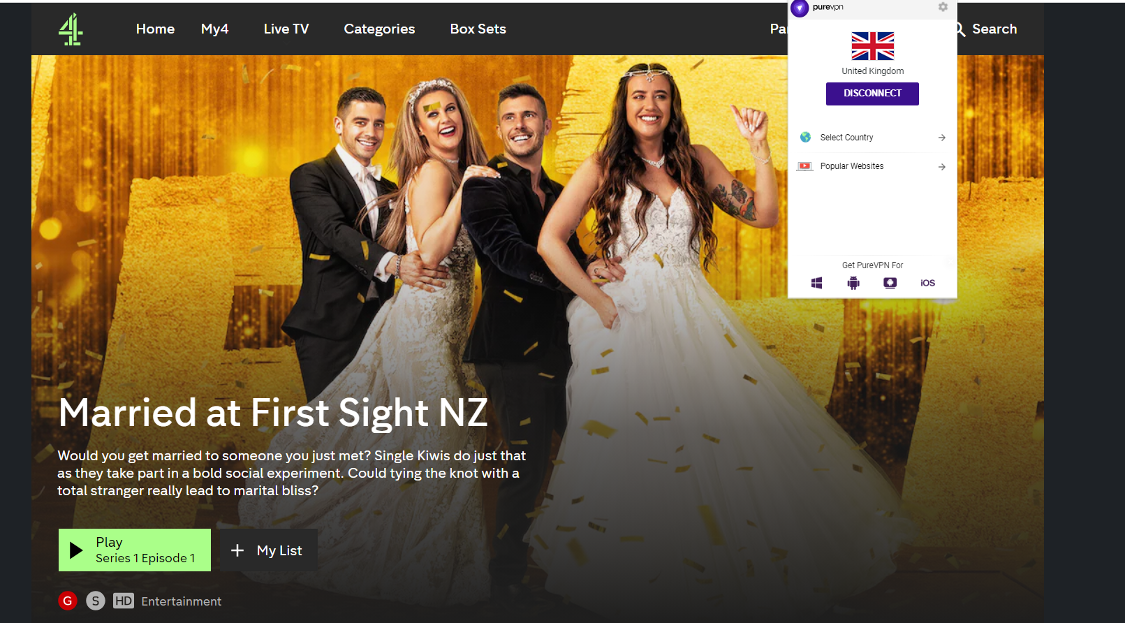 How to watch Married at First Sight NZ Season 3 in the US on Channel 4