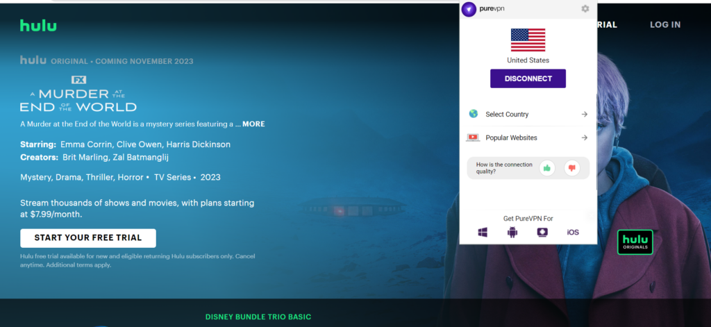 watch A Murder at the End of the World Season 1 online