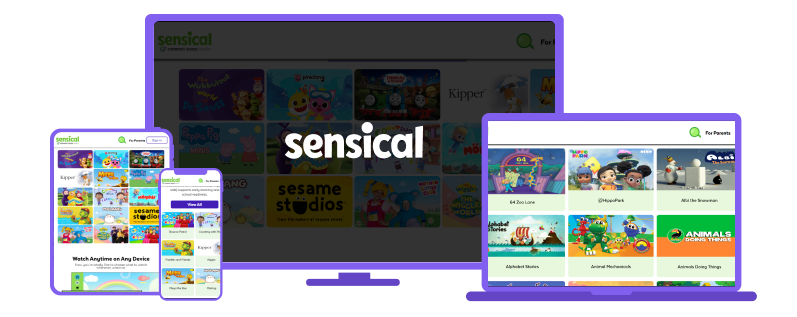 Stream  Sensical TV on any device