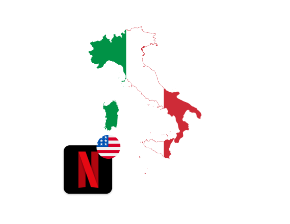 Italian Netflix blocked