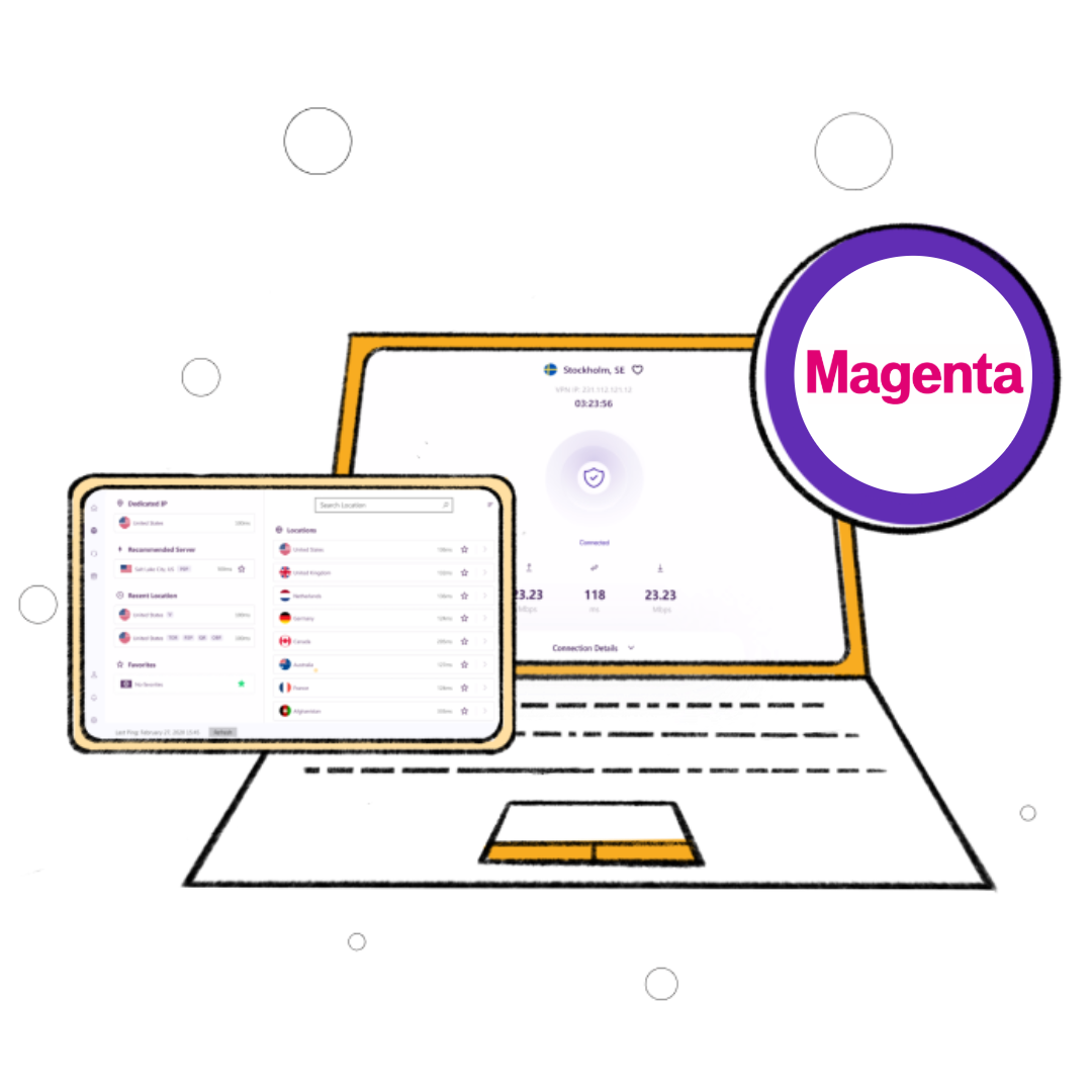 VPN to watch Magenta TV