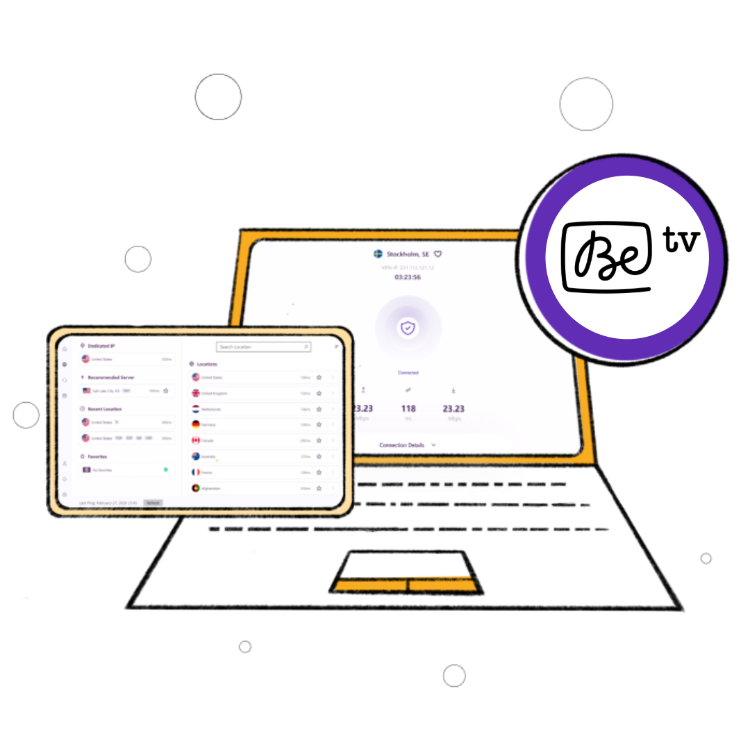  watch BeTV outside Belgium
