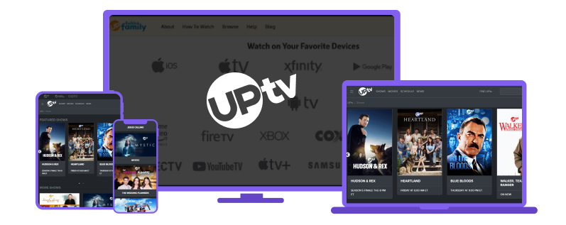 compatible devices for UPtv