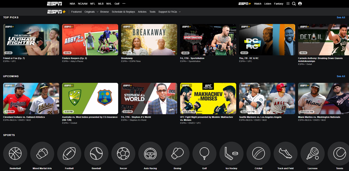 How to Watch ESPN on fuboTV Live online