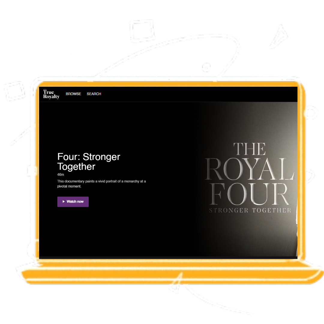 subscribe to True Royalty TV outside the US