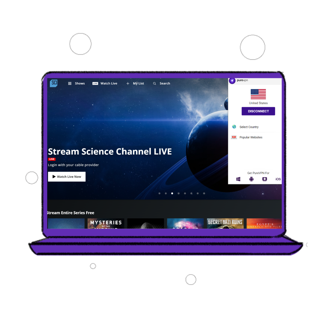 watch Science Channel outside the us with vpn
