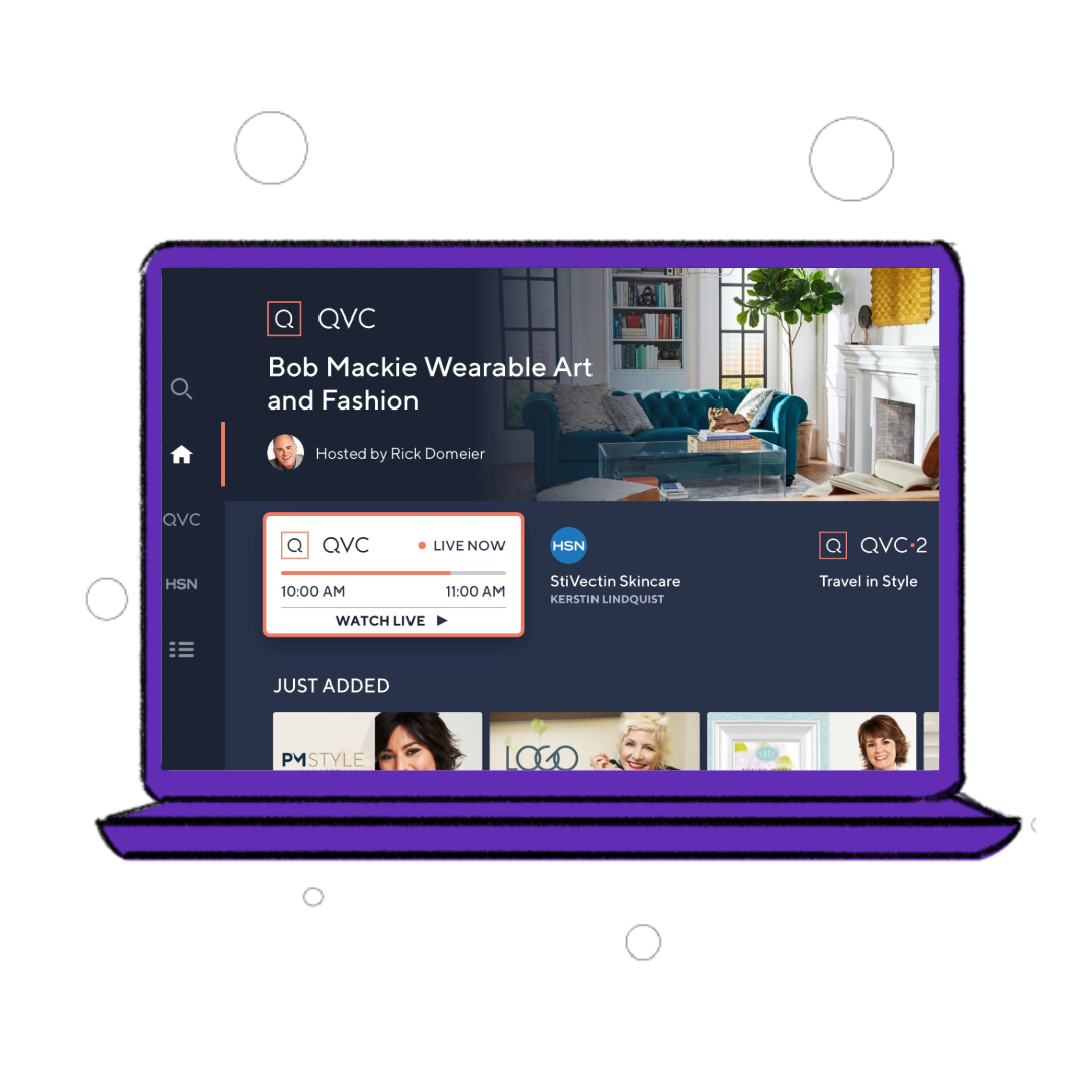 subscribe to QVC outside the US
