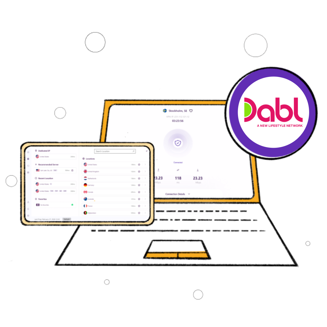 watch dabl outside us with vpn