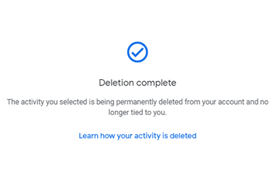 how to delete browsing history