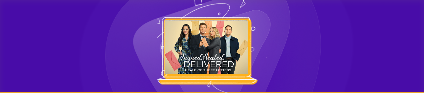 How to Watch Signed, Sealed, Delivered A Tale of Three Letters Outside the US on Hallmark
