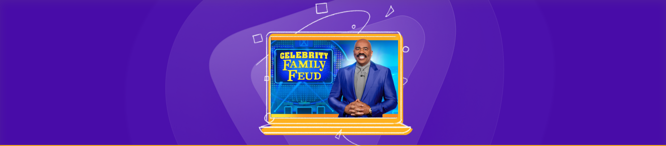 watch Celebrity Family Feud in the UK