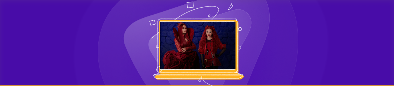 watch Descendants: The Rise of Red in the UK on Disney+