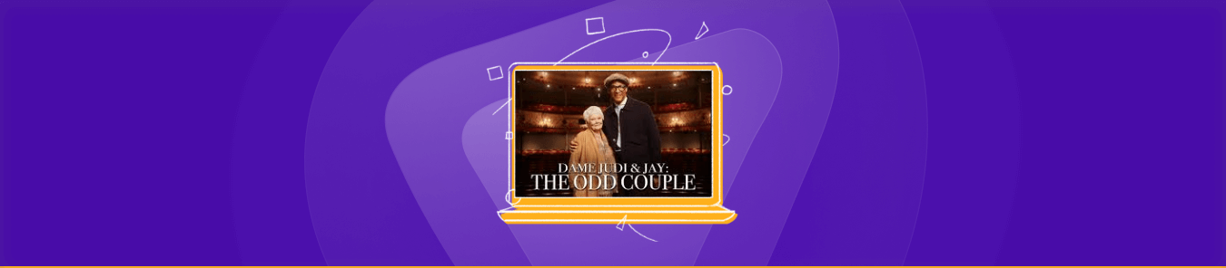 Watch Dame Judi and Jay The Odd Couple in the US