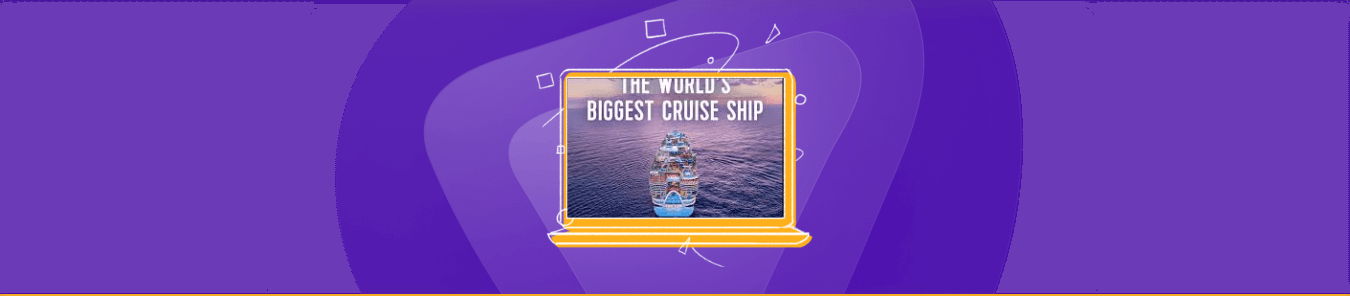 Watch The World’s Biggest Cruise Ship in New Zealand