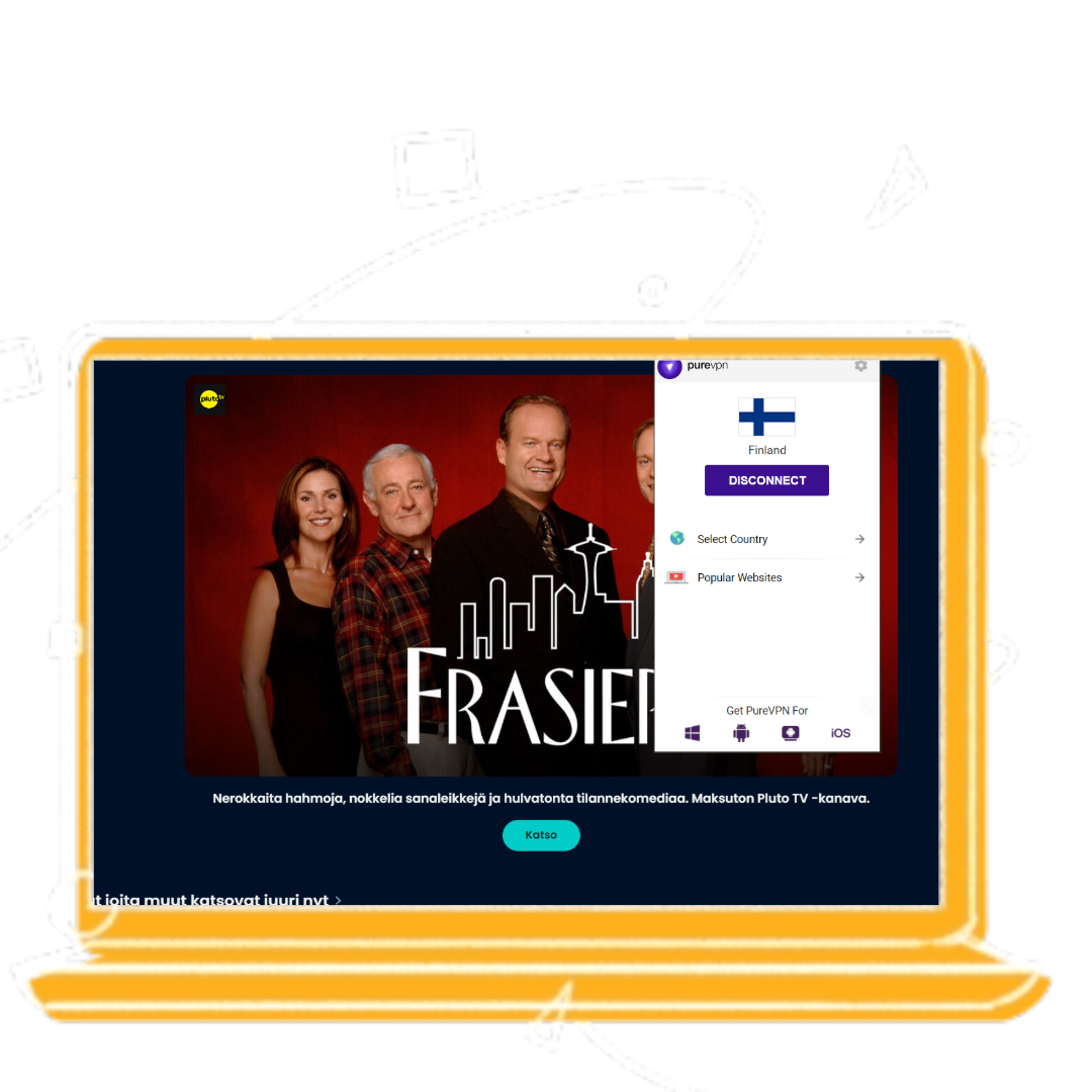 watch Ruutu outside Finland with vpn