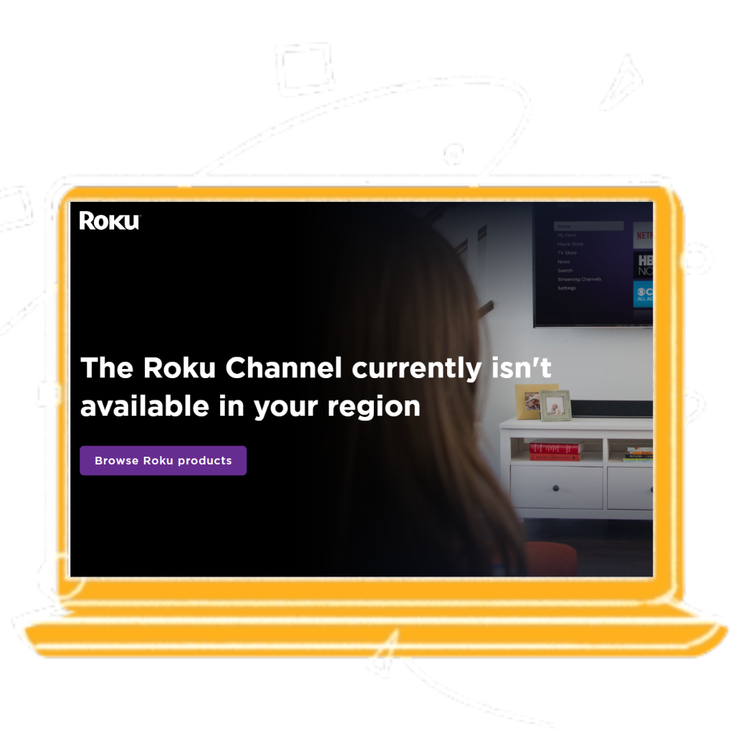 watch The Roku Channel outside the US with vpn