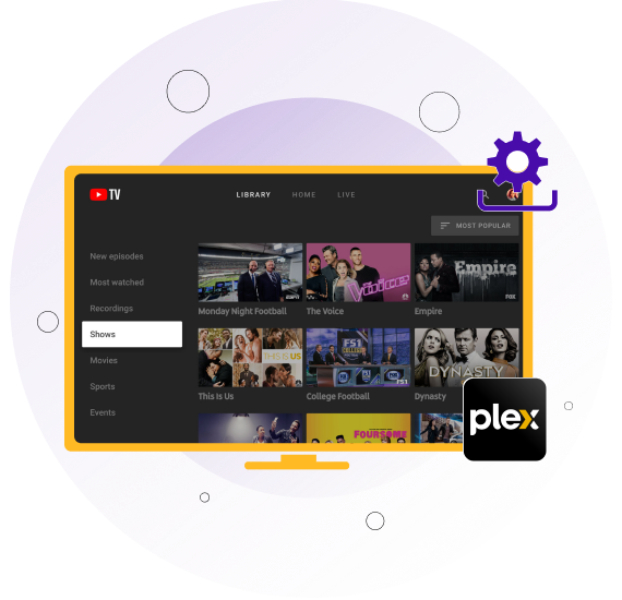 Setup YouTube TV on Plex