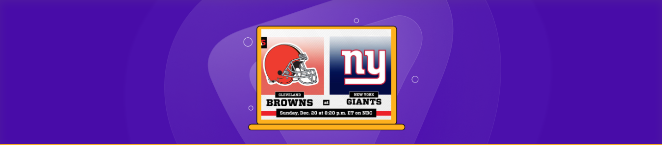 How to Watch New York Giants at Cleveland Browns Live Online