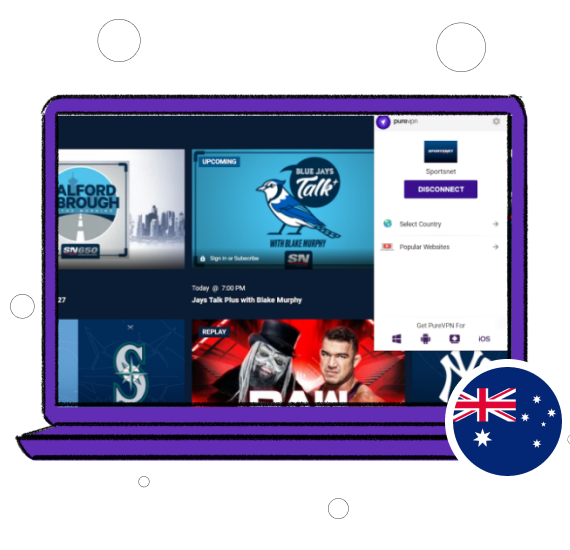 watch Sportsnet in Australia with a VPN