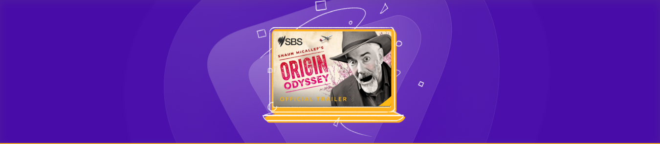 Watch Shaun Micallef's Origin Odyssey in in the UK