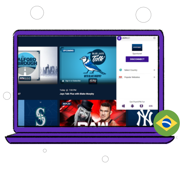 watch Sportsnet in Brazil with a VPN