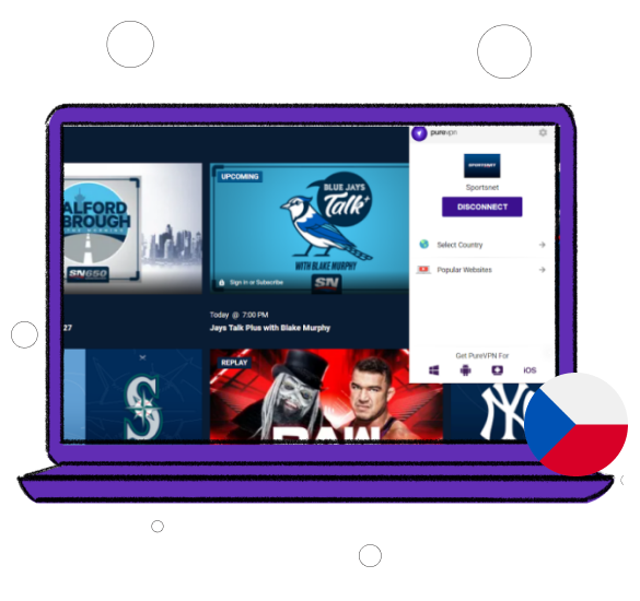 watch Sportsnet in Czech Republic with a VPN