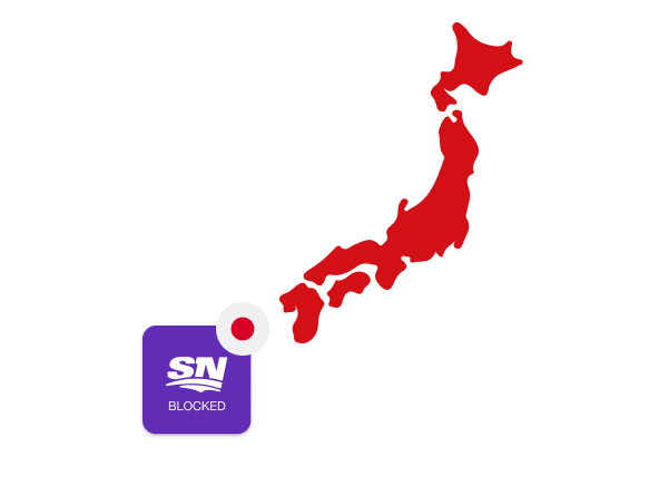 Is Sportsnet available in Japan?