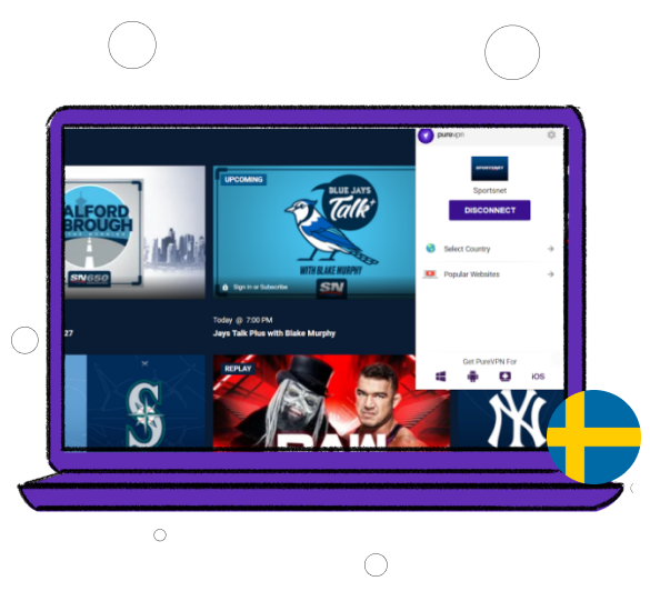 watch Sportsnet in Sweden with a VPN