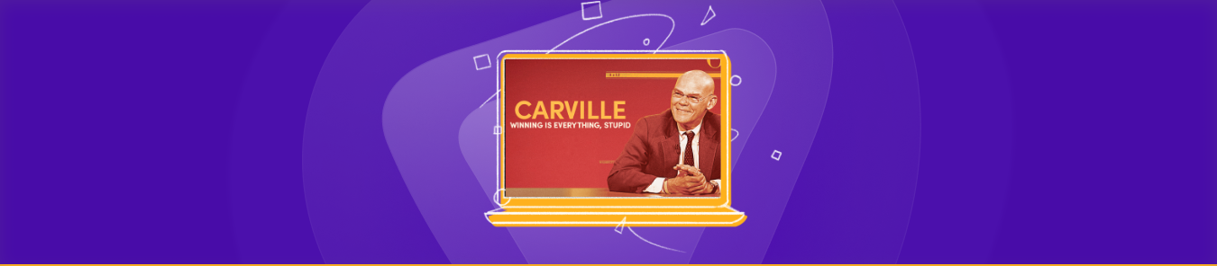 Watch Carville Winning is Everything, Stupid outside the US