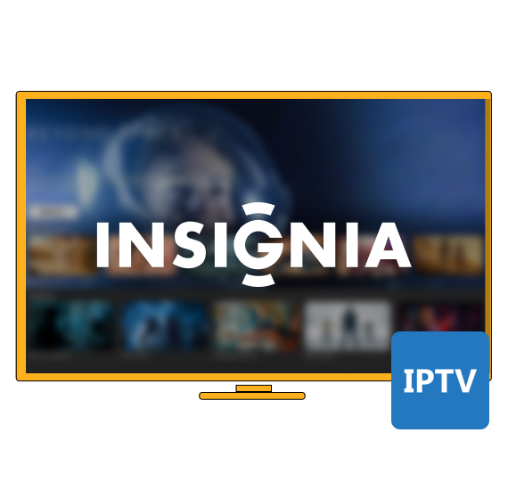 IPTV on Insignia TV