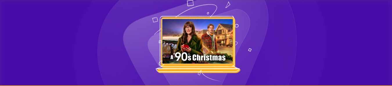 Watch a ’90s christmas in the UK