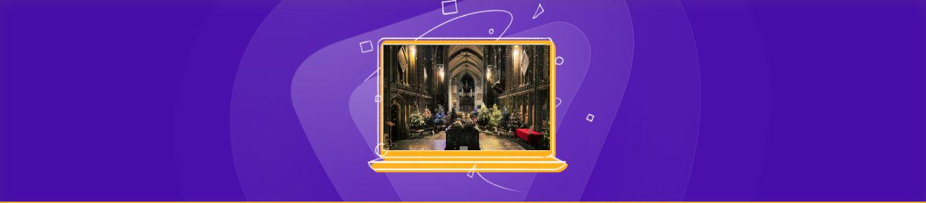 Watch Midnight Mass from St Mary's Church, Warwick 2024 in the US